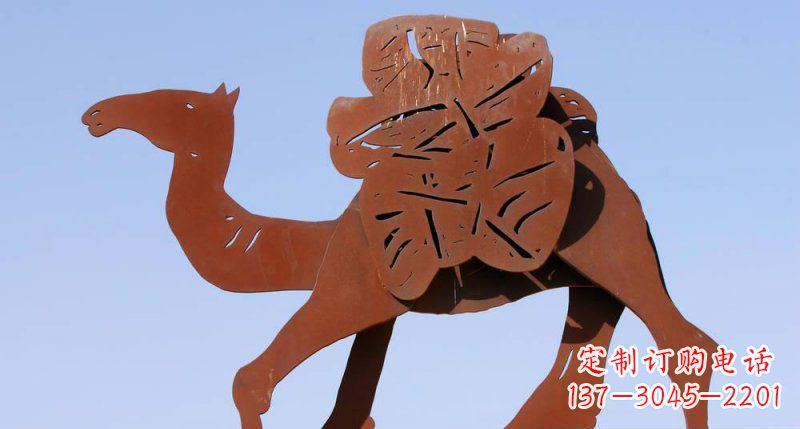 上海不锈钢骆驼雕塑令人惊叹的艺术精品