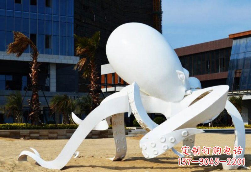 上海精美的不锈钢章鱼雕塑