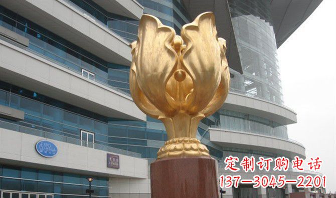 上海不锈钢紫荆花之美