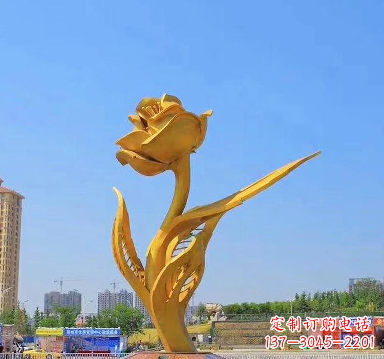上海精美不锈钢紫荆花雕塑