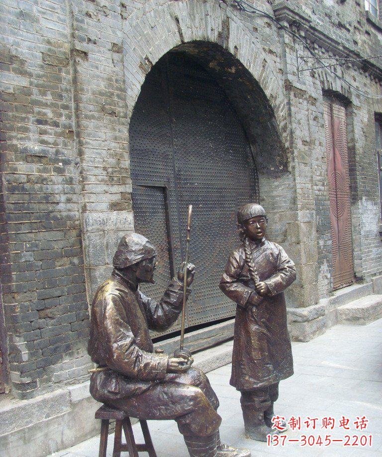上海二胡铜雕艺术形式的精髓