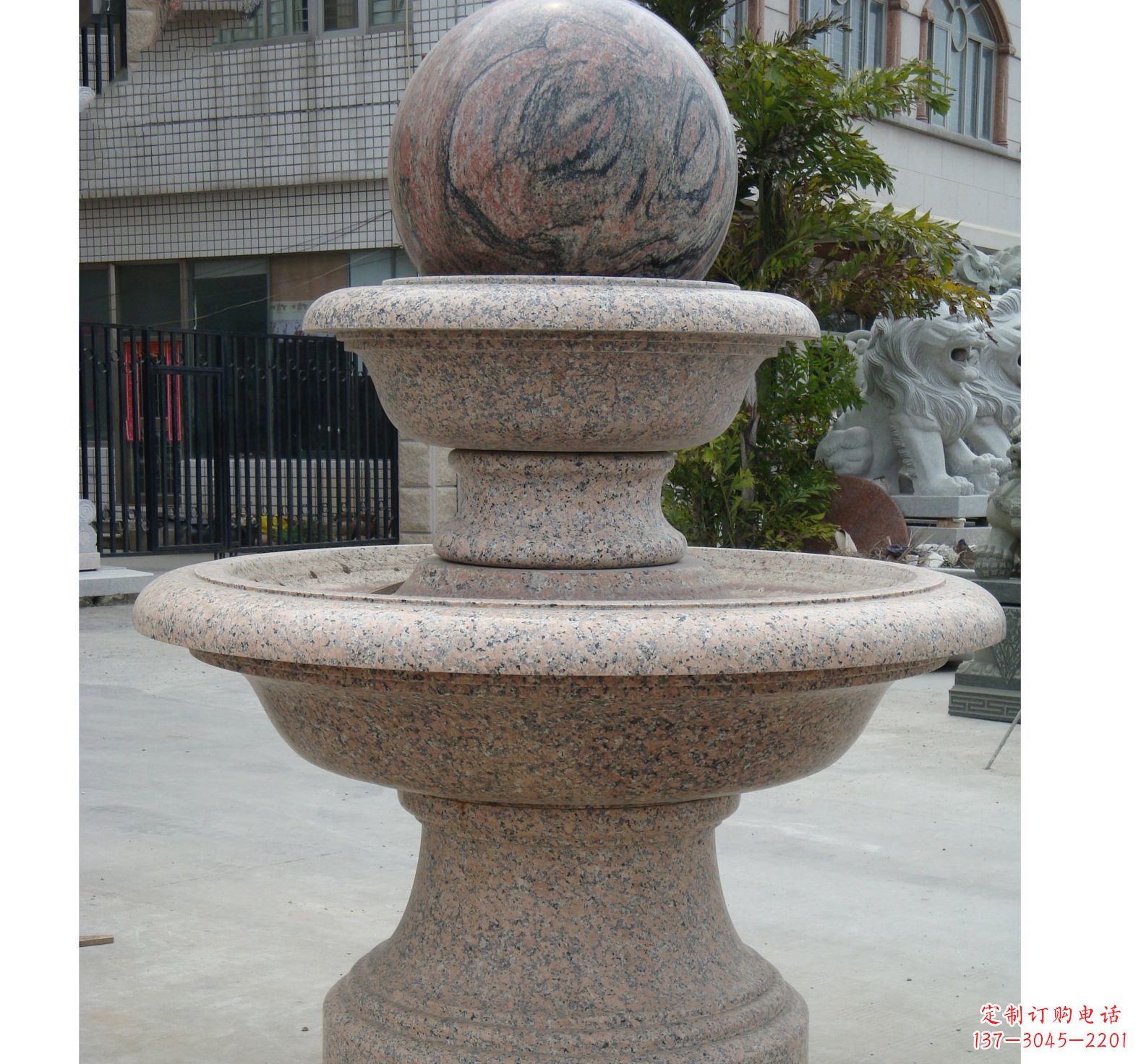 上海财源滚滚之风水球雕塑