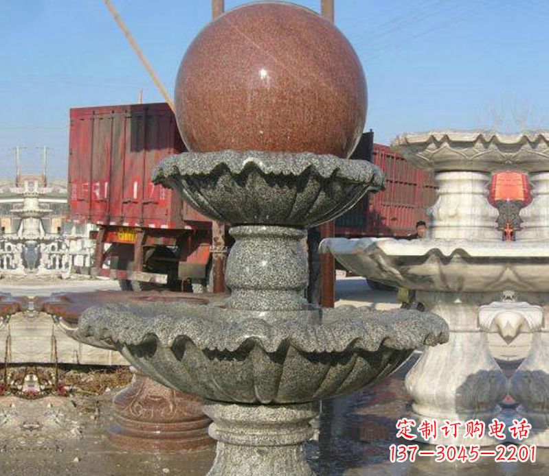 上海风水球雕塑家庭财富的灵魂寄托