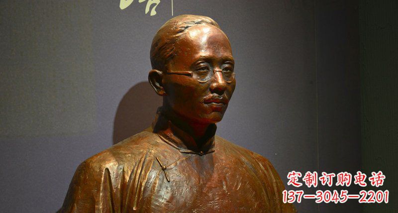 上海蔡元培——一位传奇民族英雄的雕塑