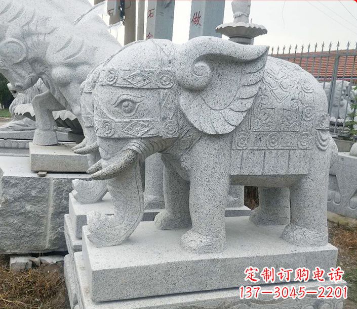 上海藏传佛教大象雕塑
