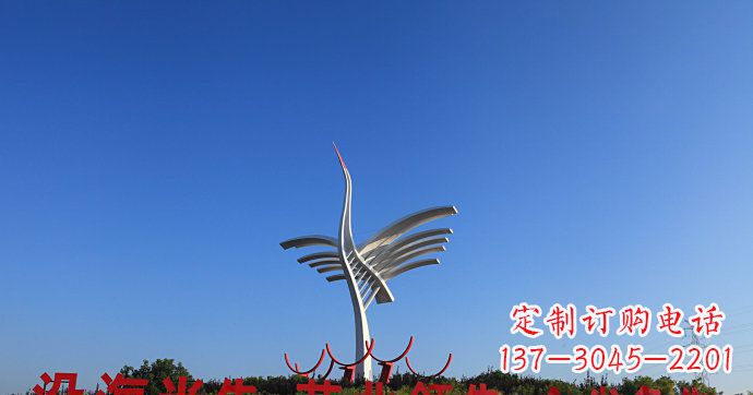 上海仙鹤雕塑给城市带来独特的美感