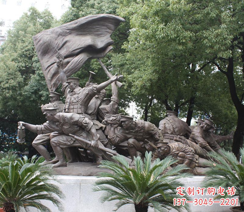 上海革命战士的荣耀——铜雕的艺术之美