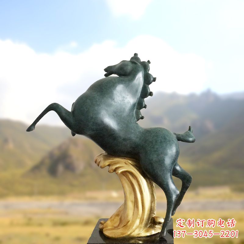上海马雕塑传承中国古代文化精髓