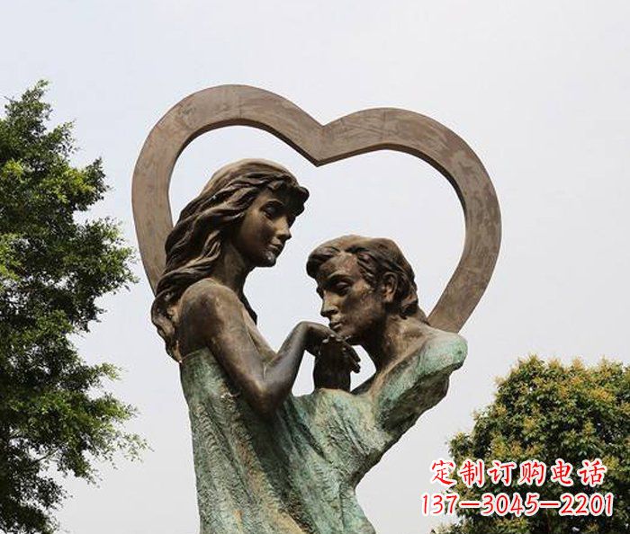 上海浪漫爱情,永恒铜雕