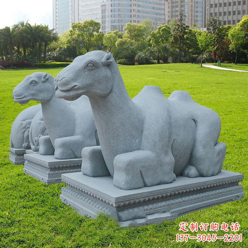 上海抽象砂岩骆驼石雕