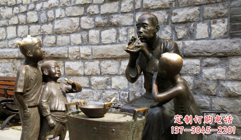 上海糖果街的精美雕塑