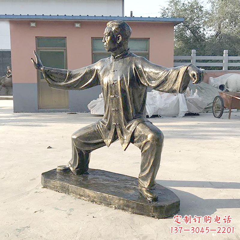 上海太极拳雕塑