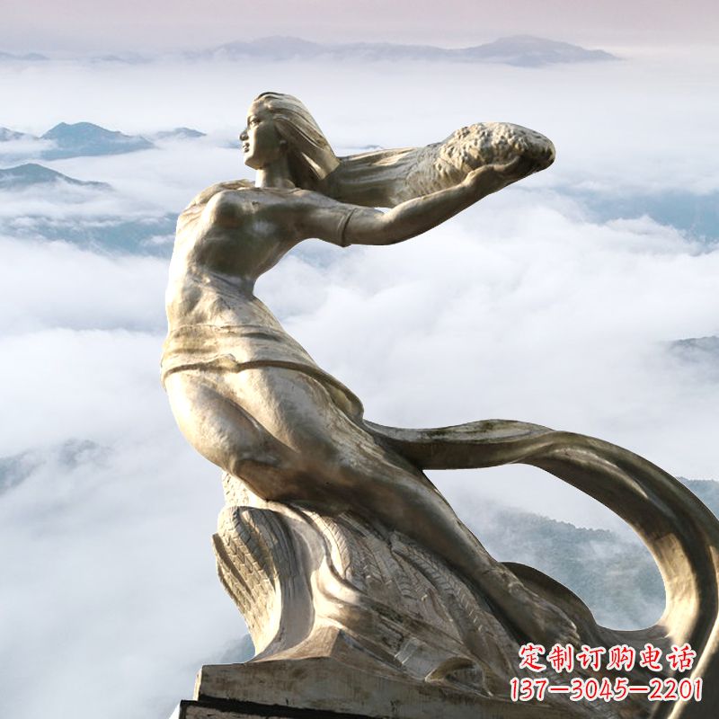 上海女娲补天——神话中的传奇雕塑