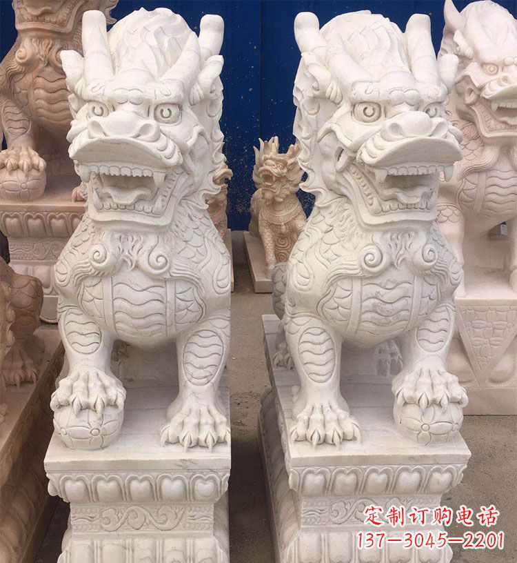 上海大理石麒麟——古典精美的雕塑艺术