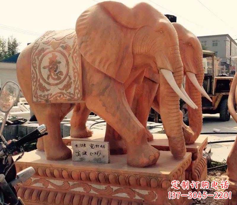 上海大象雕塑 传承古典文化的艺术精品