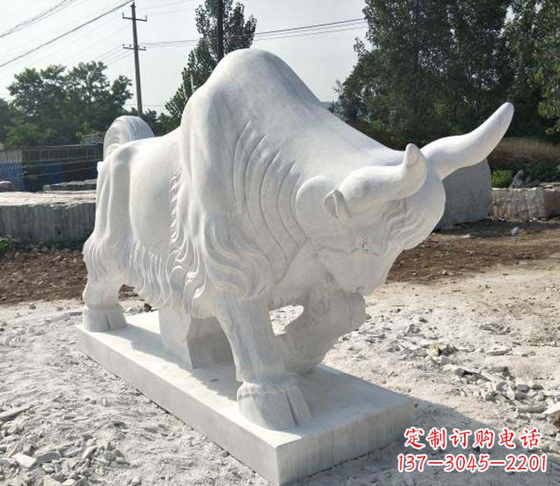 上海大理石动物雕塑美丽的艺术品