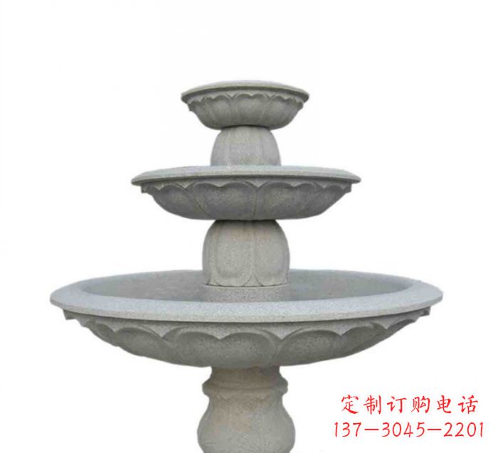 上海大理石多层喷泉石雕——精美而充满灵性的艺术杰作
