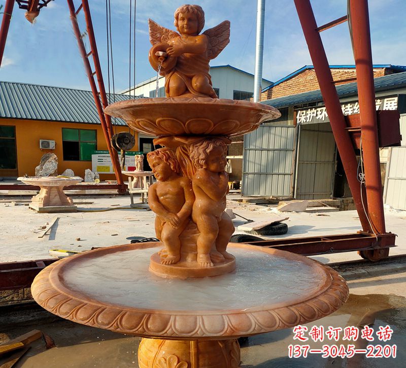 上海大理石风水球雕塑传承古老文化