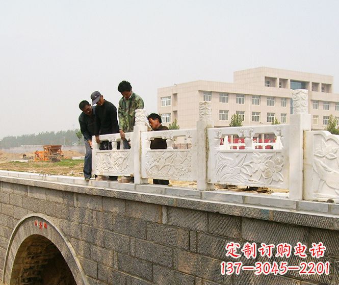 上海大理石拱桥石雕栏板