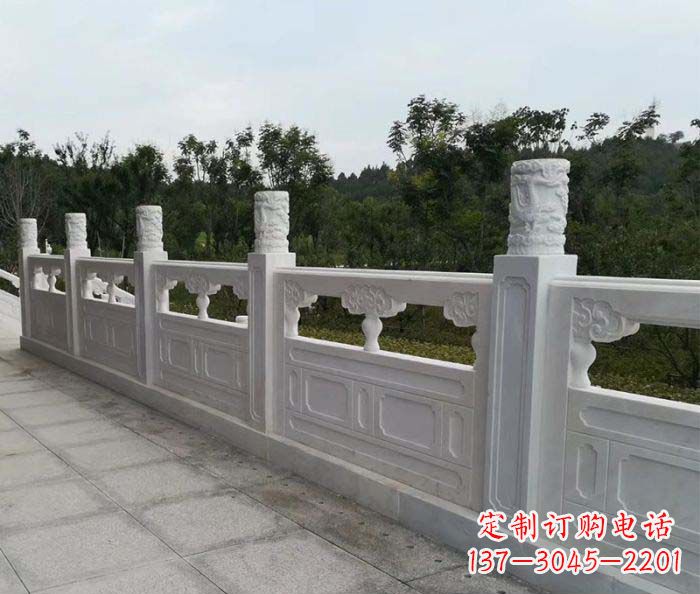 上海精美绝伦大理石栏板雕塑