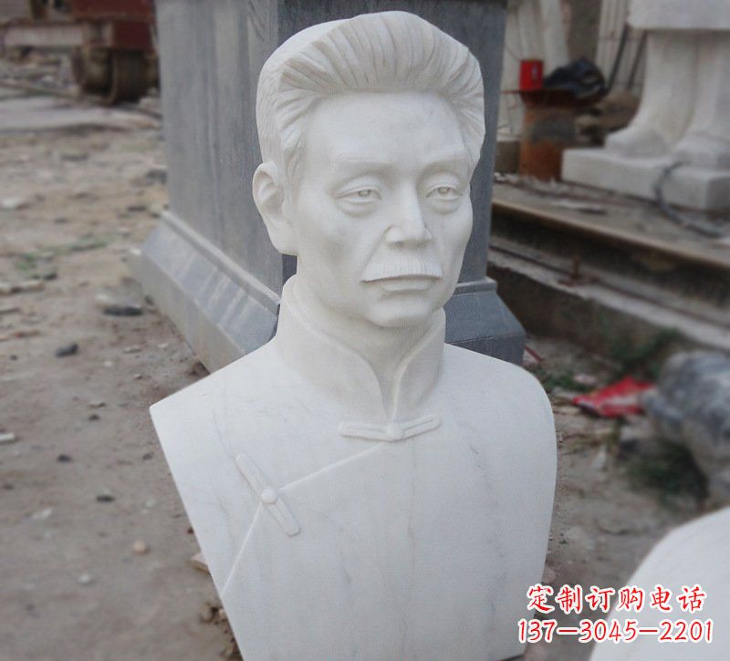 上海传承文化魅力·鲁迅头像精美雕塑