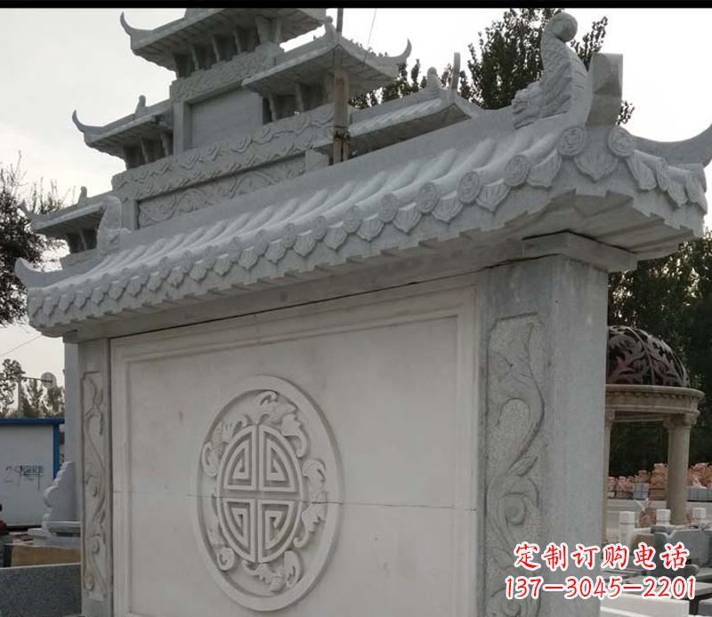 上海精美大理石影壁雕塑