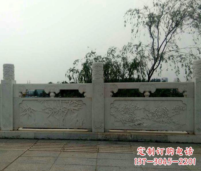 上海精美大理石栏板石雕