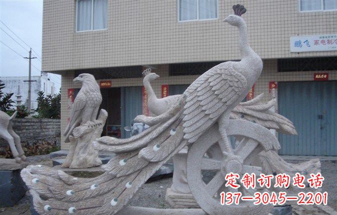 上海大理石孔雀石雕塑