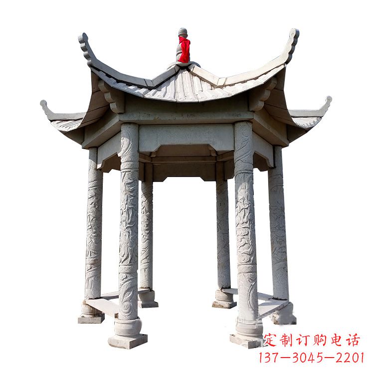 上海中领雕塑大理石凉亭雕塑