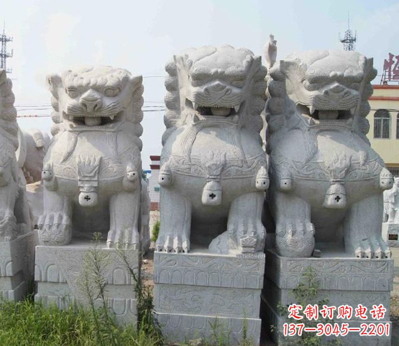 上海北京玉石狮子雕塑