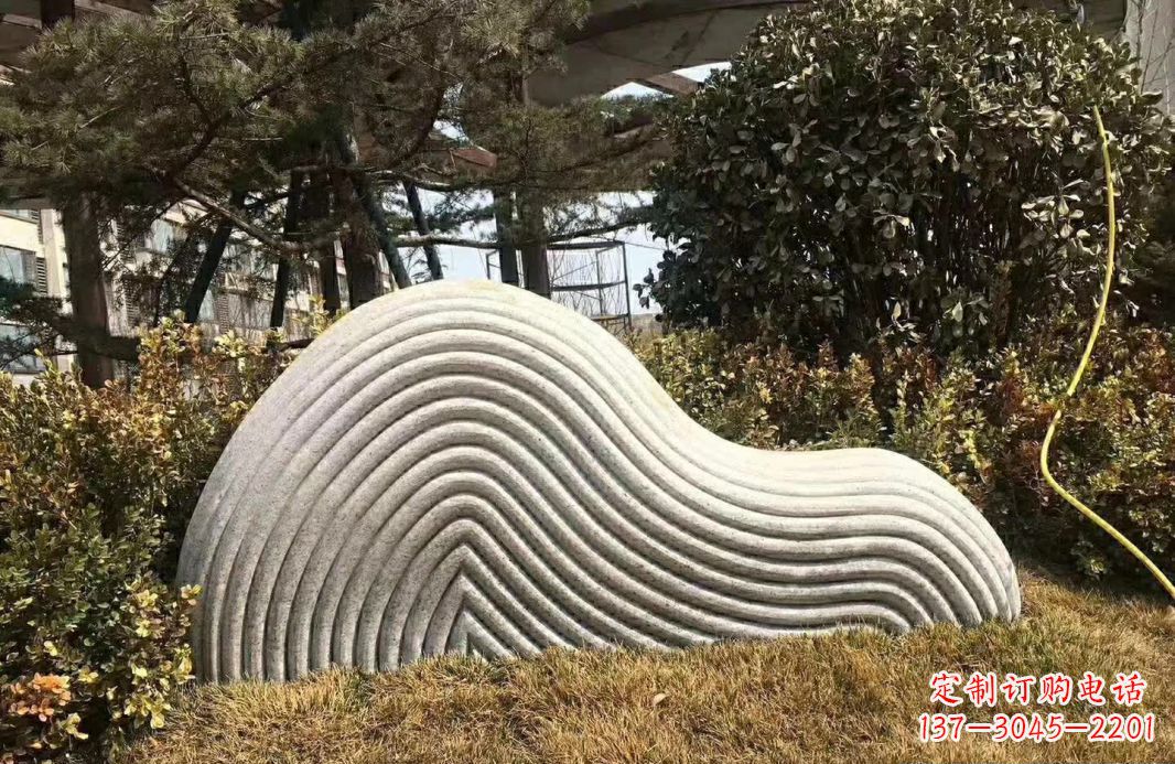 上海高雅大理石纹理假山雕塑