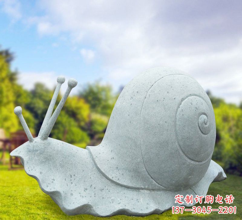 上海大理石蜗牛雕塑