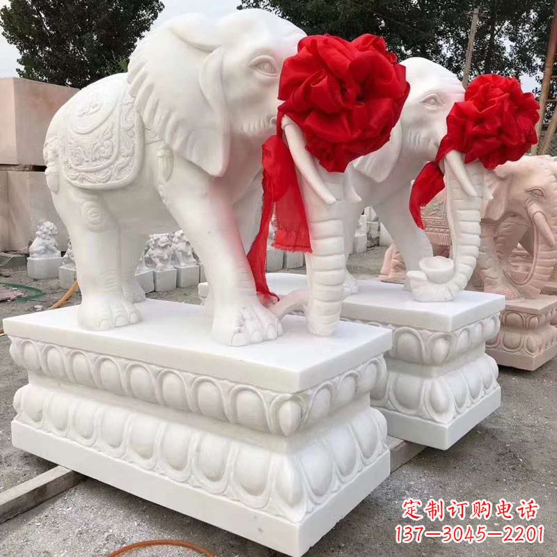 上海大象石雕塑