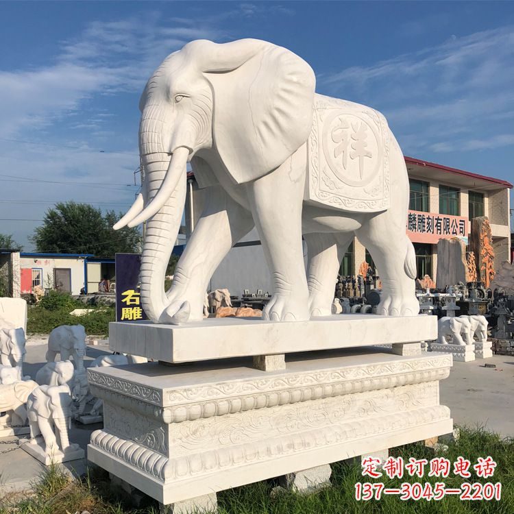 上海大象岩石雕塑