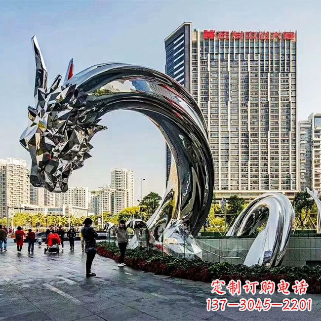 上海不锈钢创意动物雕塑