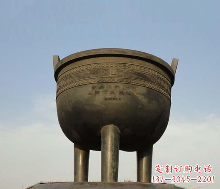 上海精美铜香炉雕塑