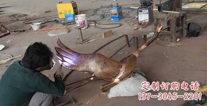 上海专业大雁铜雕制作