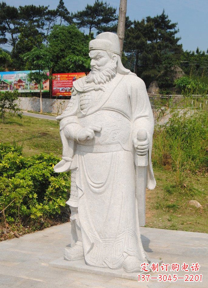 上海钟馗神像石雕