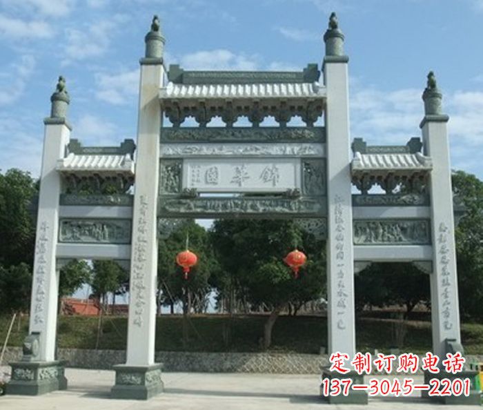 上海牌坊雕塑艺术品定制精品