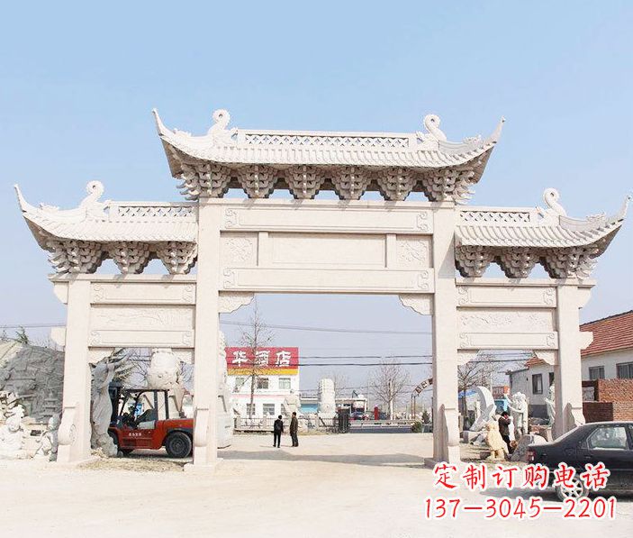 上海精美牌坊雕塑