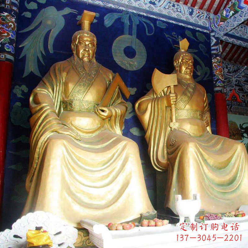 上海帝喾铜雕神像，让你的家居更有气质