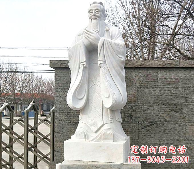 上海雕塑孔子头像