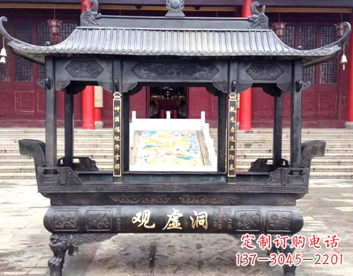 上海雕塑铜香炉