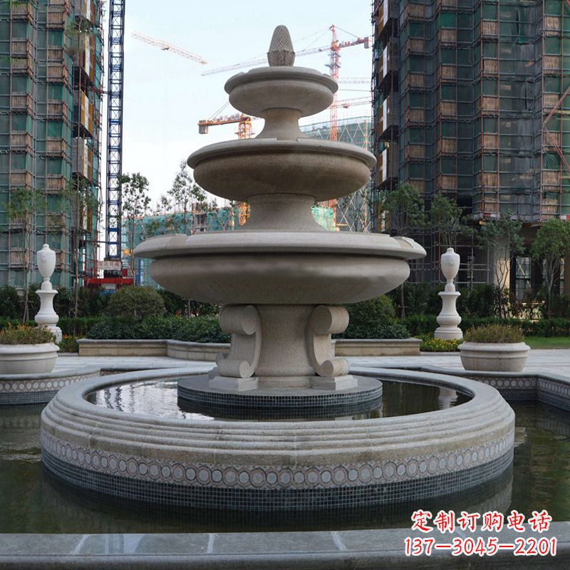 上海东阳石雕喷泉雕塑定制