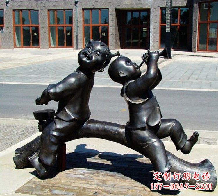 上海铜雕童趣,引领儿童童趣生活