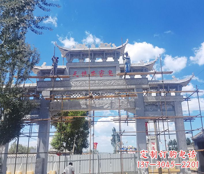 上海牌坊雕塑品质精湛、精致耐看