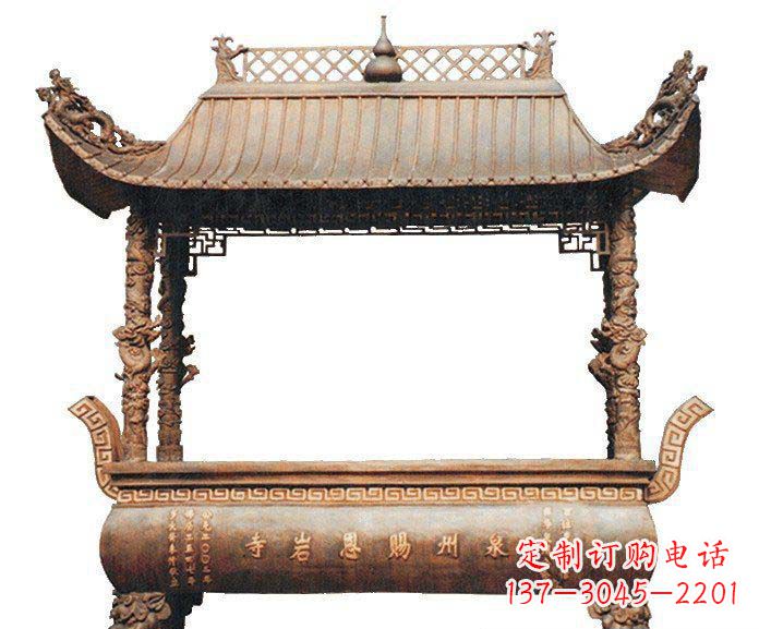 上海精美香炉铜雕