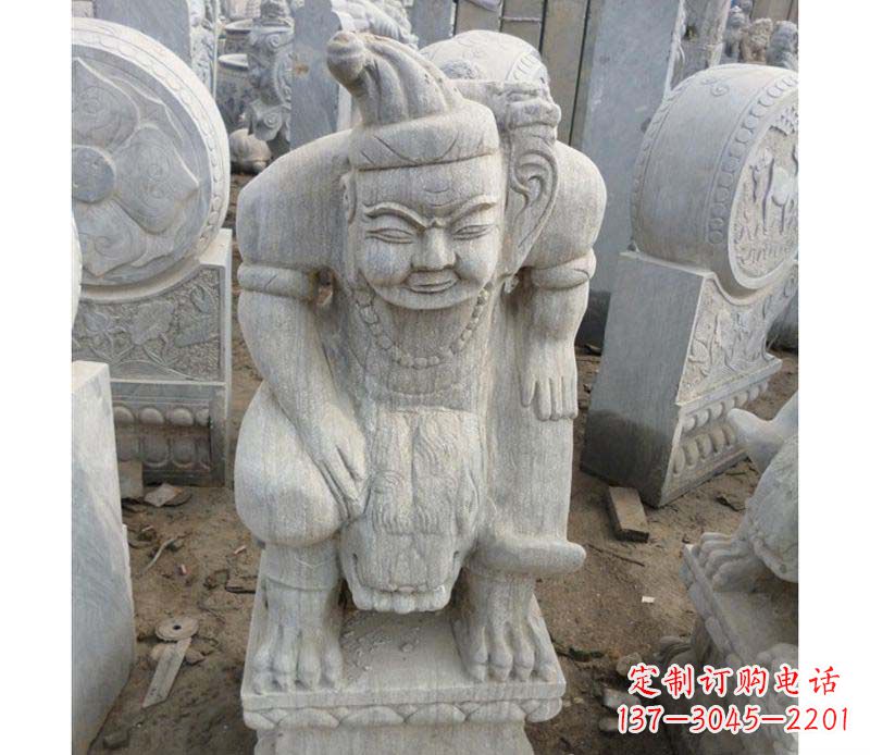 上海仿古兵马俑石雕