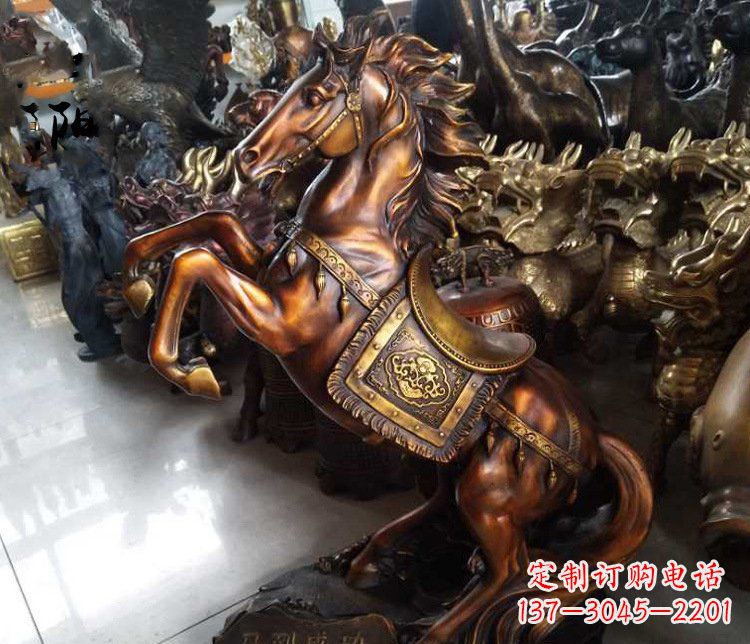 上海精致仿古马雕塑