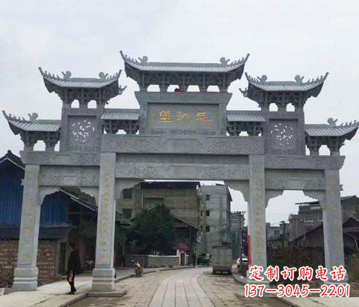 上海精美牌坊石雕